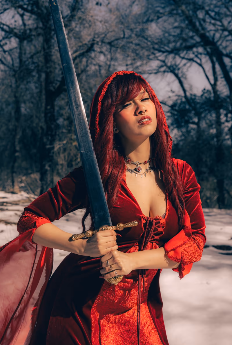 Princess Rose fantasy cosplay